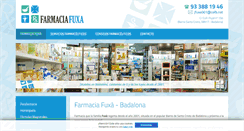 Desktop Screenshot of farmaciafuxa.com